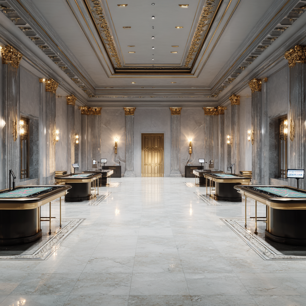 Zdjęcie wnętrza kasyna Golden Horizon Pro